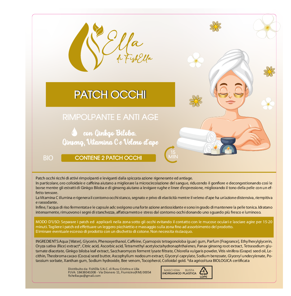 Patch Occhi Rimpolpanti e Anti Age