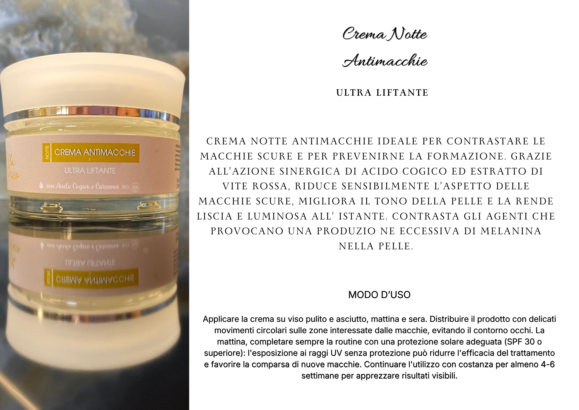 Crema Antimacchie Ultra Liftante Notte