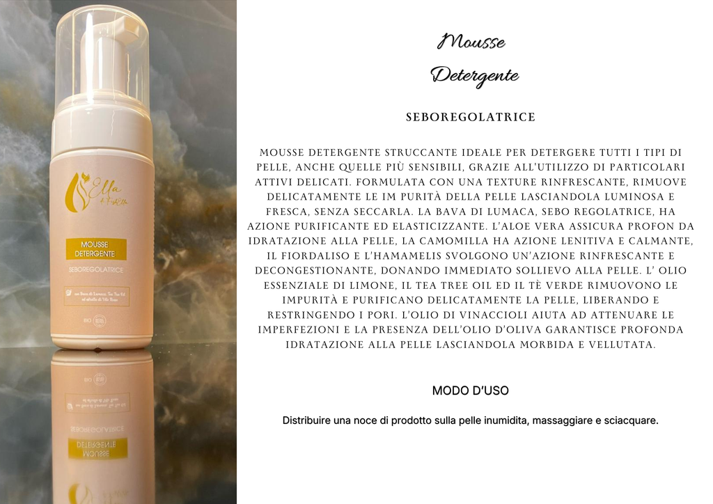 Mousse Detergente Seboregolatrice