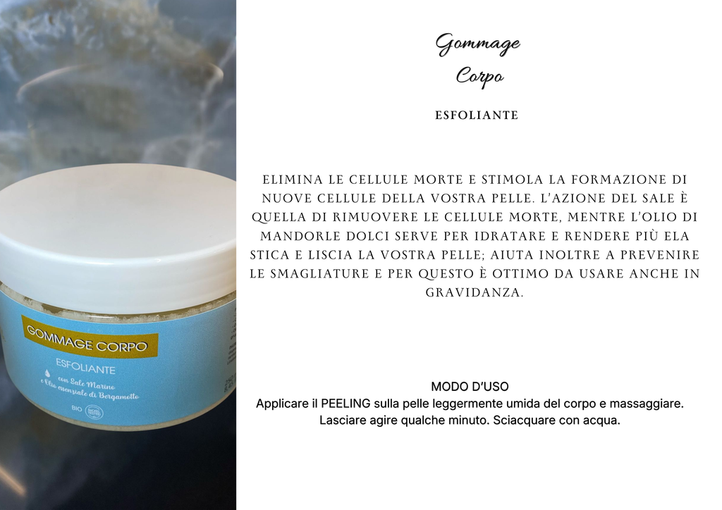 Gommage Corpo Esfoliante al Sale Marino