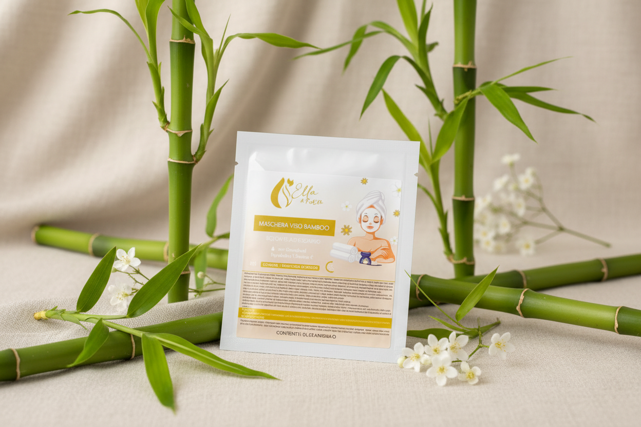Maschera Viso Bamboo - Variante B - FishElla Spa